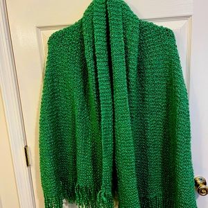 Handmade crocheted shawl